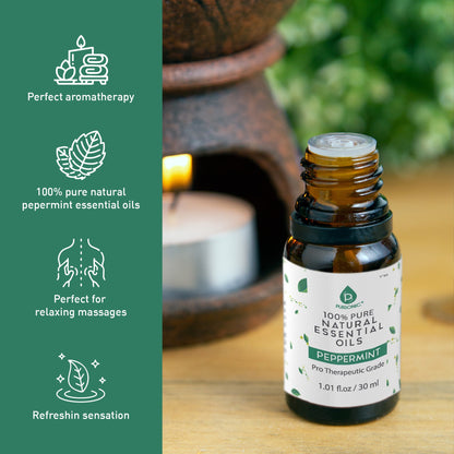 100% Pure & Natural Peppermint Essential Oils-1