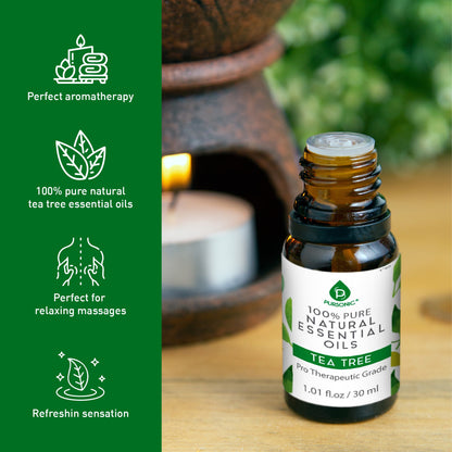 100% Pure & Natural Tea Tree Essential Oils-1