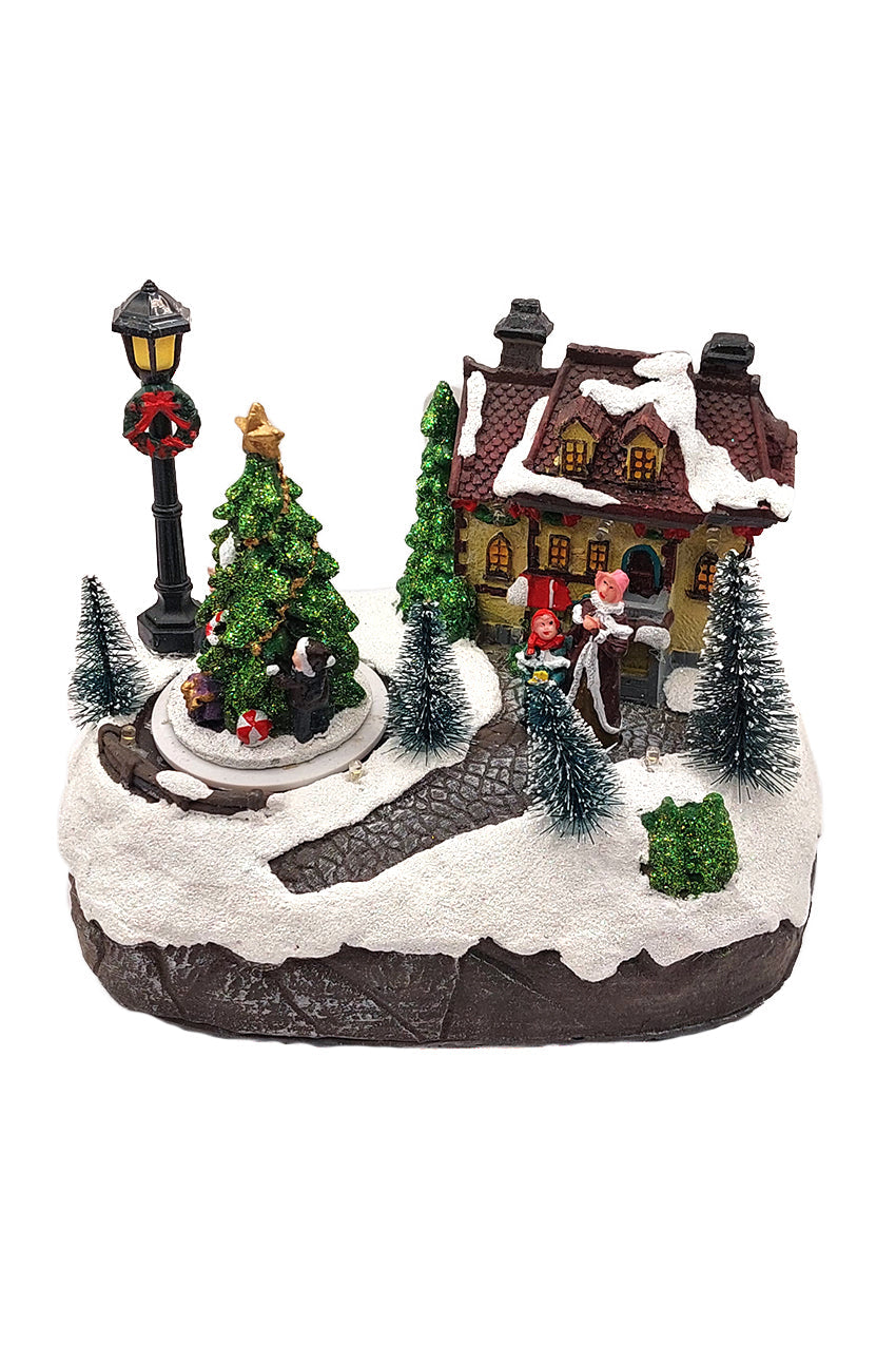 Christmas Cottage - Christmas Village Collection by Wizardi F07N5-7-0