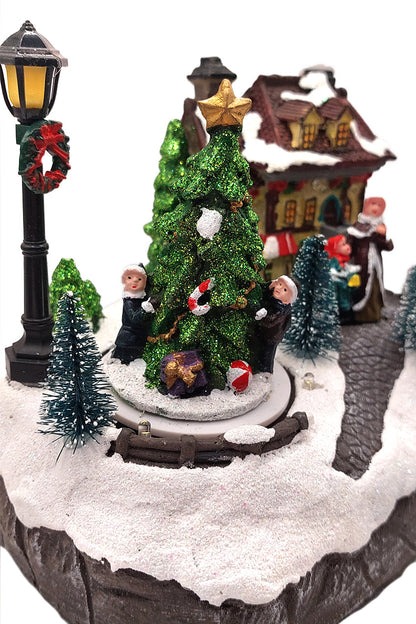 Christmas Cottage - Christmas Village Collection by Wizardi F07N5-7-1