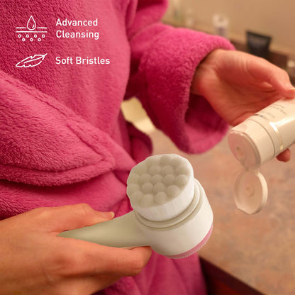 Dual Sided Facial Cleansing Brush-1
