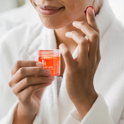 2 Pack Facial Therapy Gel Face Mask with Mask Applicator-1