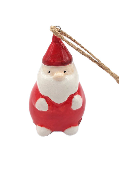 Christmas Ceramic Ornament - Santa Claus by Wizardi F07N7-20-1