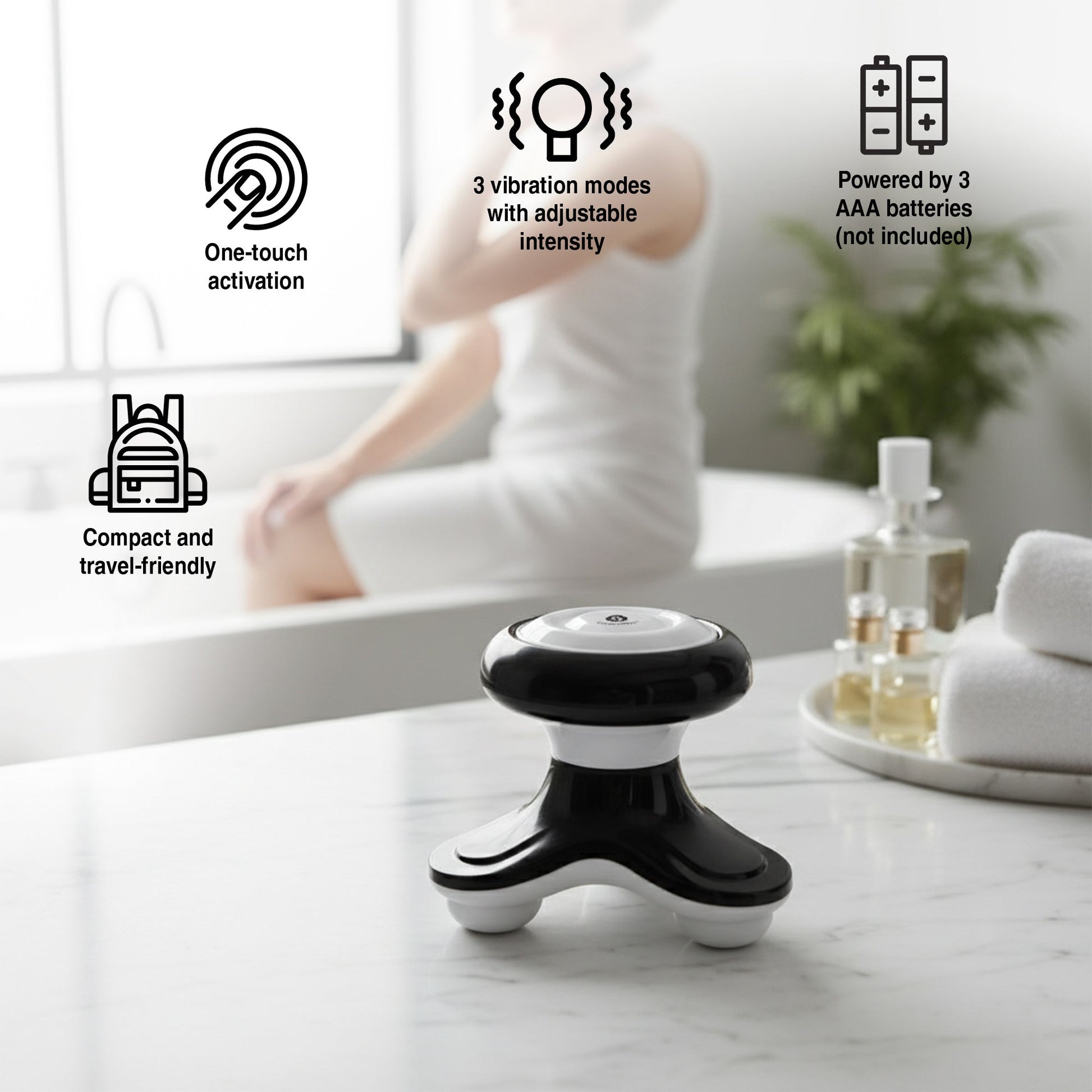 2-Pack Portable Handheld Sport Massagers-1