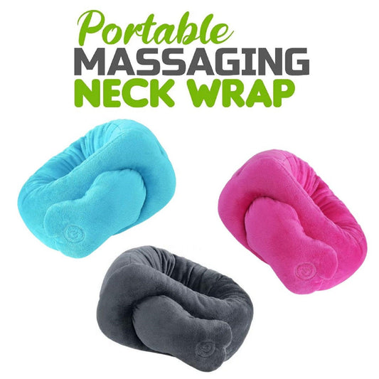 Portable Neck & Shoulder Adjustable Massaging Wrap-0