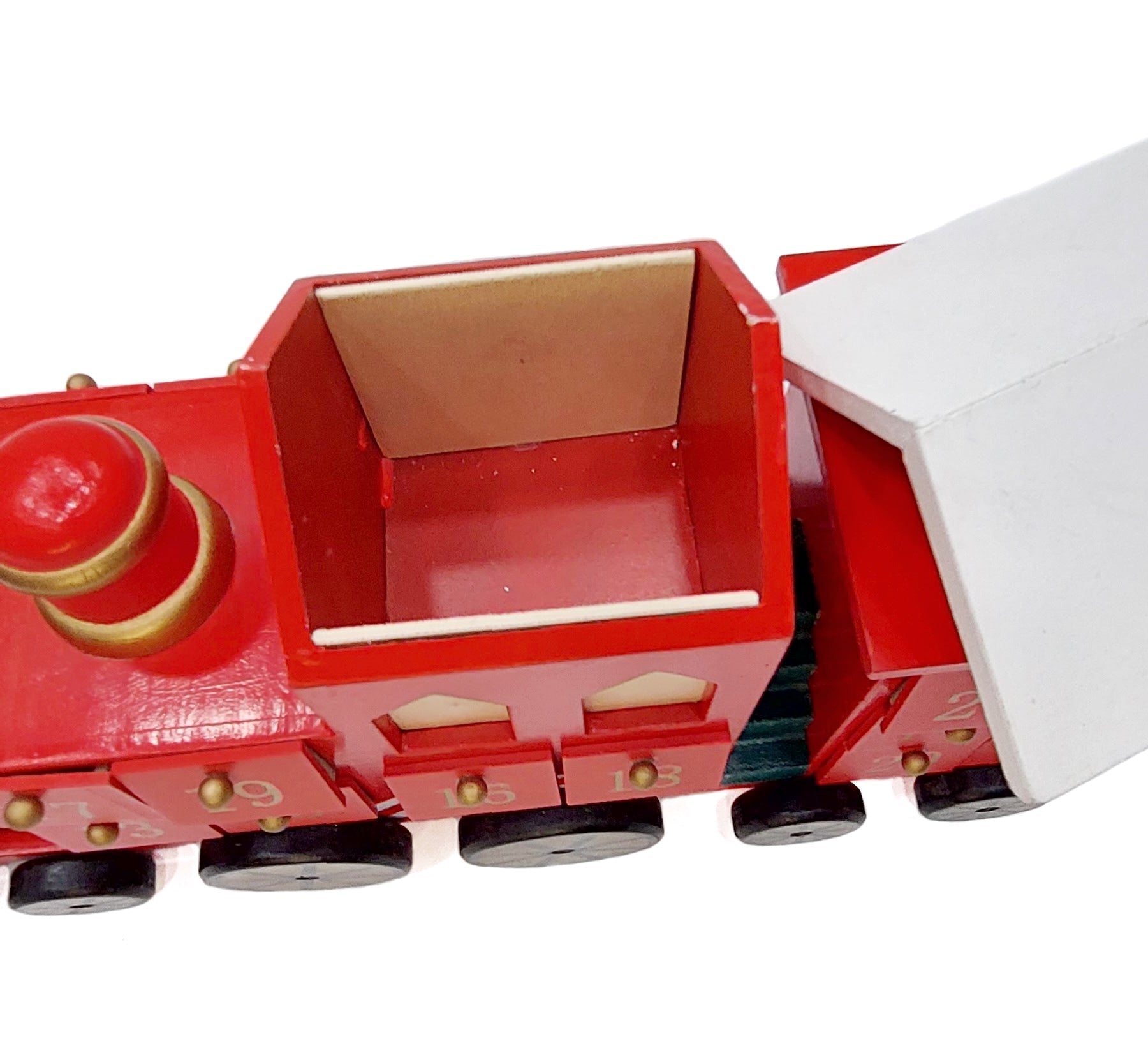 Wizardi Christmas Red Train Advent Calendar F07M14-4-Y01717-4