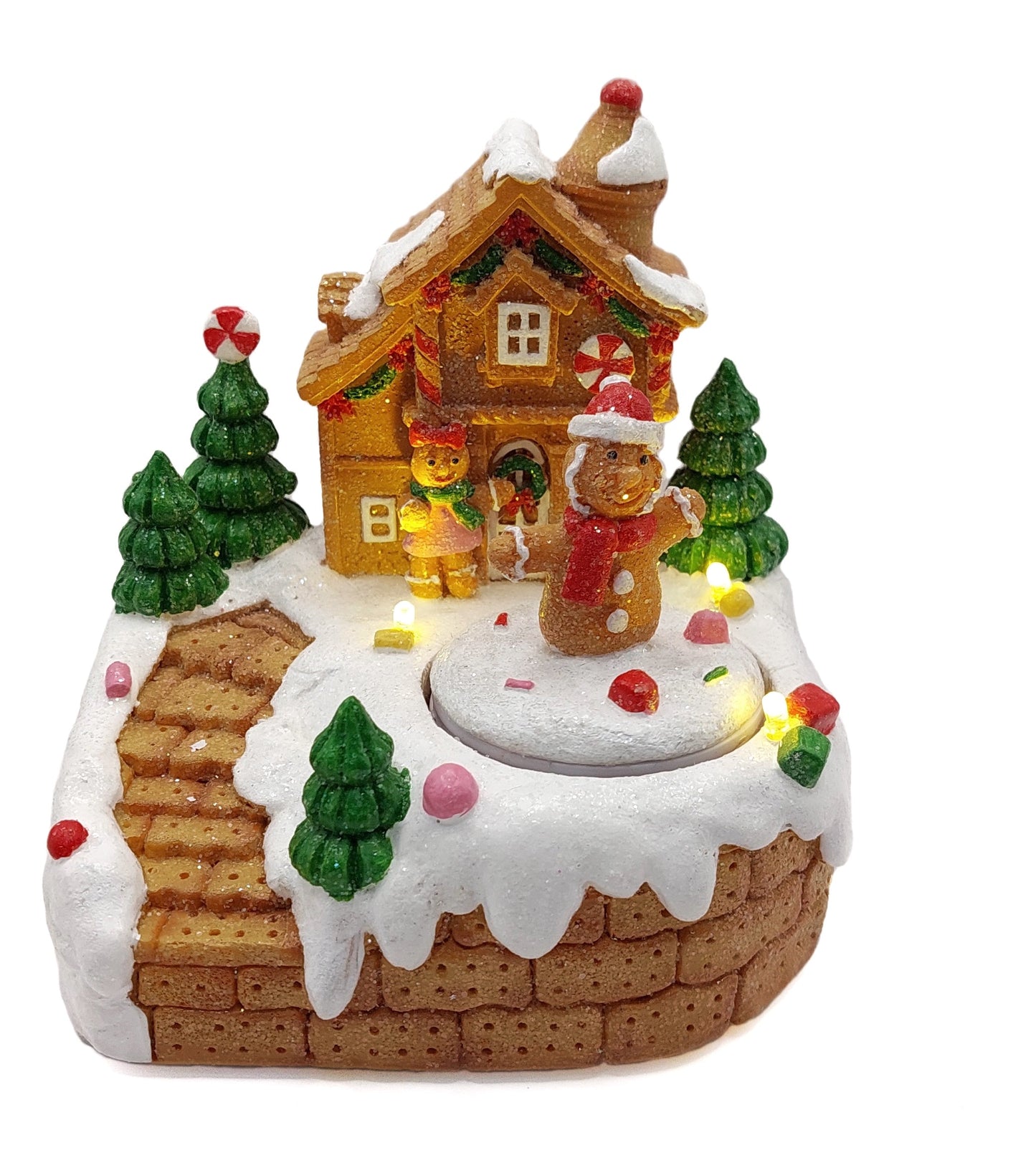 Gingerbread House. Christmas Village Wizardi F07-N1-13-2705A-1