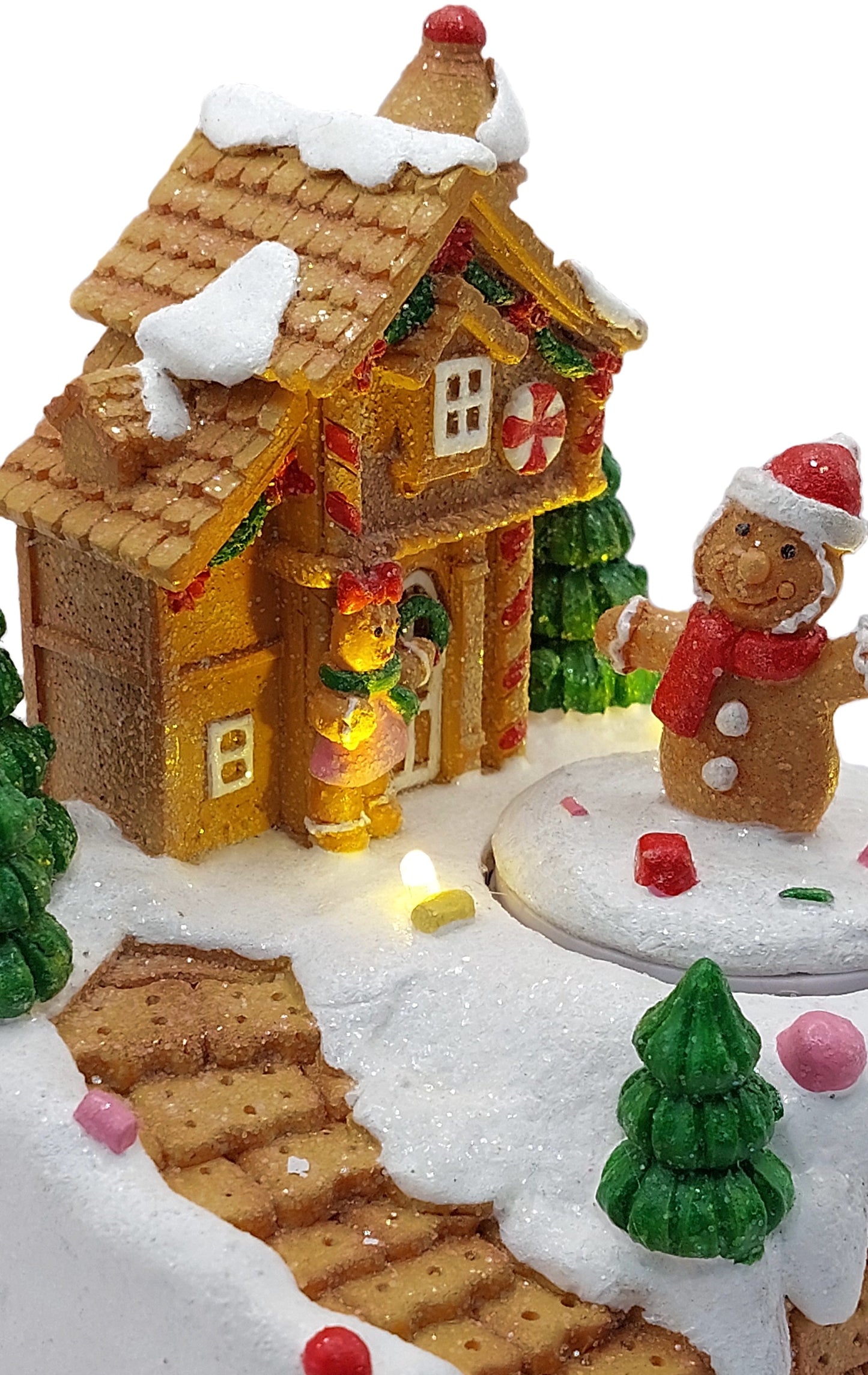 Gingerbread House. Christmas Village Wizardi F07-N1-13-2705A-4