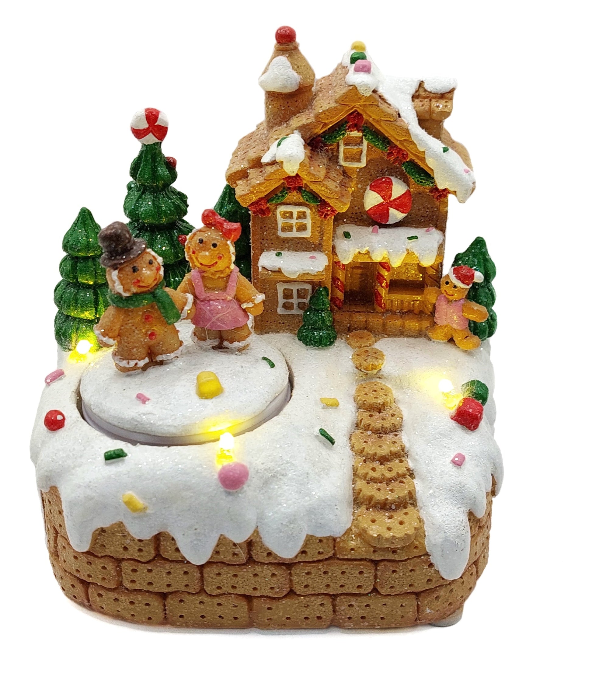Gingerbread House. Christmas Village Wizardi F07-N1-13-2705B-0