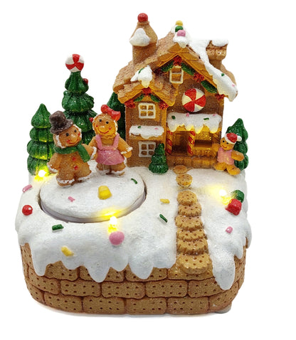 Gingerbread House. Christmas Village Wizardi F07-N1-13-2705B-0