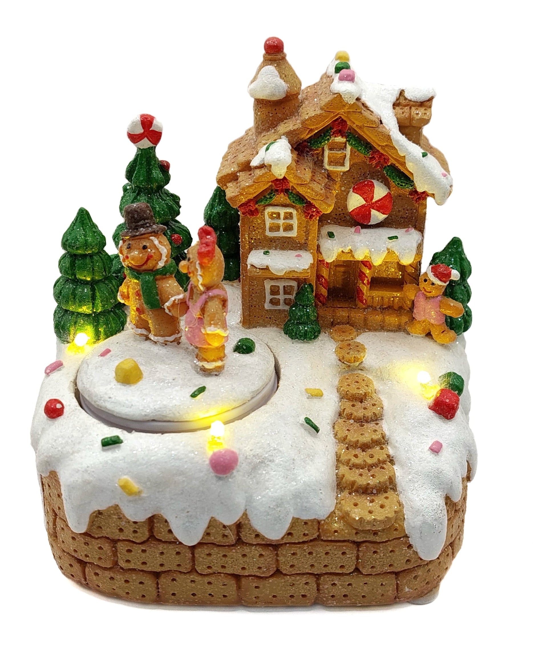 Gingerbread House. Christmas Village Wizardi F07-N1-13-2705B-1