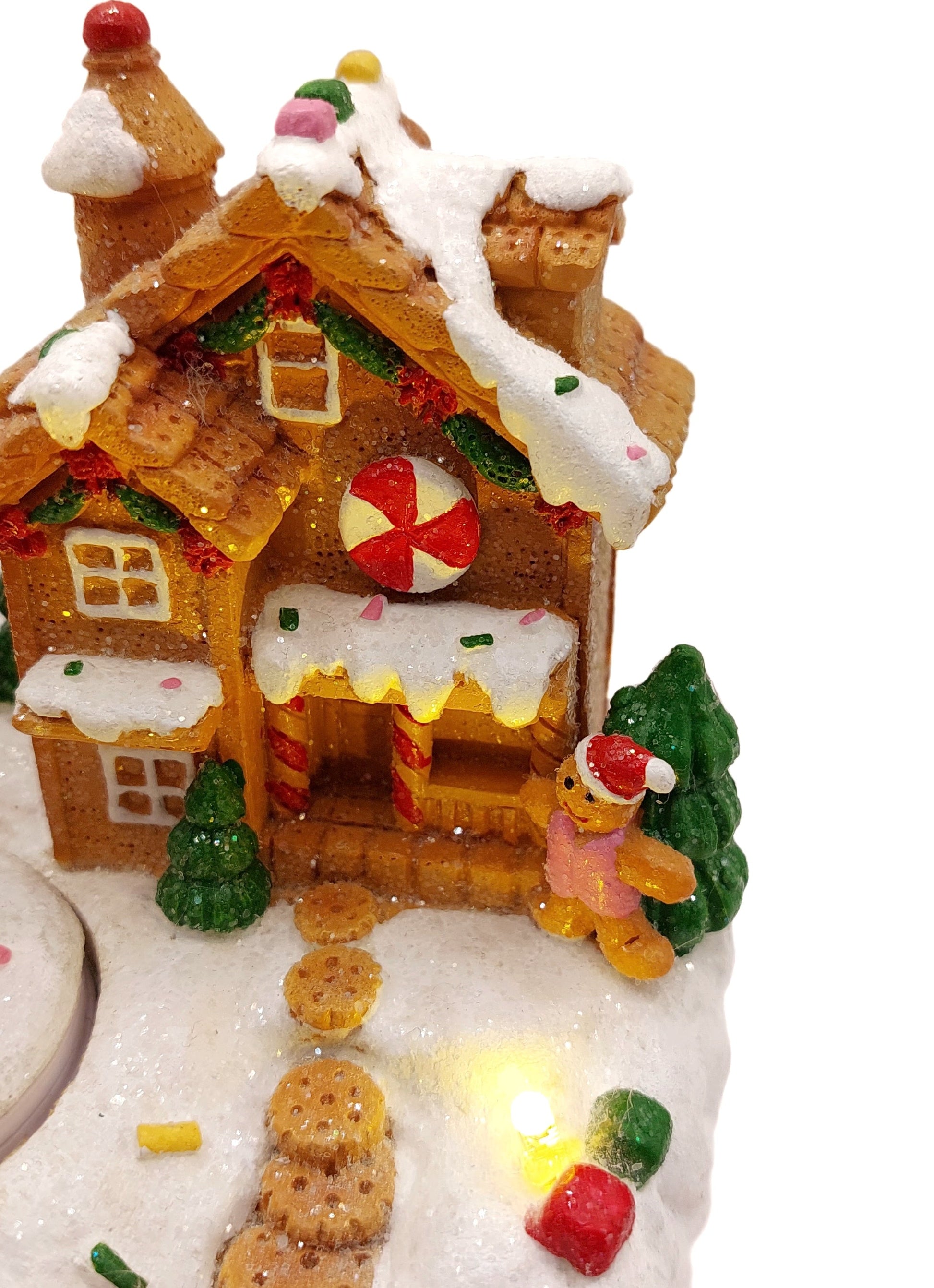 Gingerbread House. Christmas Village Wizardi F07-N1-13-2705B-2