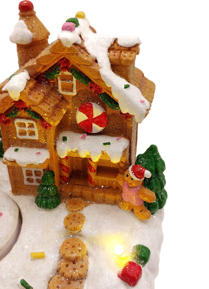 Gingerbread House. Christmas Village Wizardi F07-N1-13-2705B-2