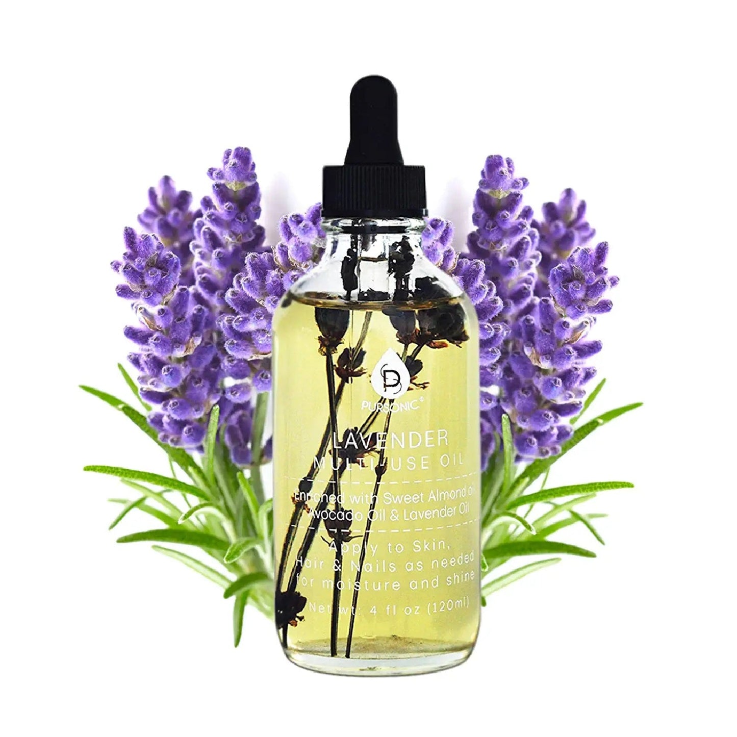 Lavendar Flower Multi Use  Body Oils 4 Oz-1
