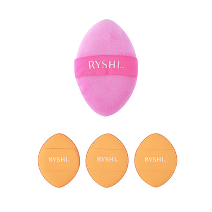 Flawless Finish Makeup Bundle: Finger Beauty Blenders + Reversible Sponge-0