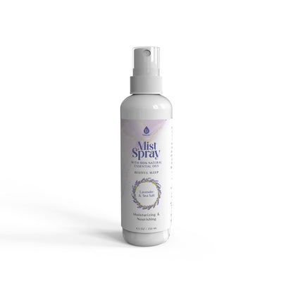 Mist Spray with 100% Natural Essential Oils – Lavender & Sea Salt Aromatherapy-0