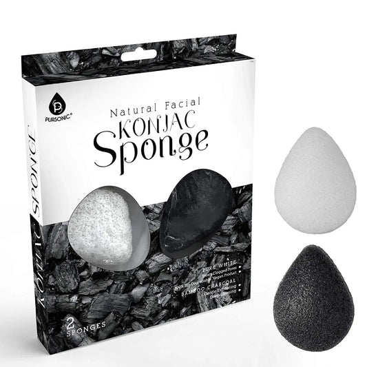 Natural Facial Konjac Sponge Duo Set-0