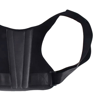 Adjustable Posture Corrector With Back Support Bar & Breathable Upper Back Brace-3