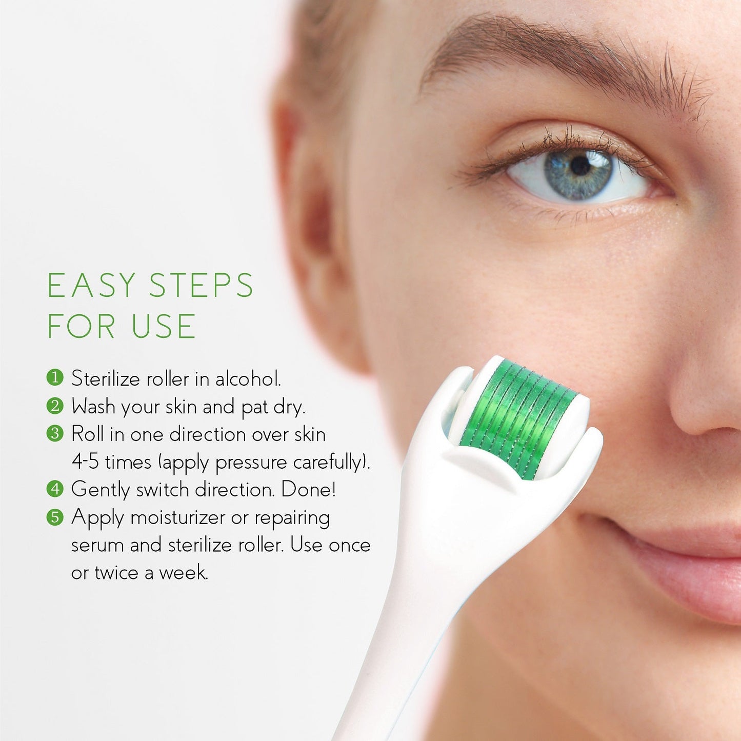 Micro Needle Derma Roller 0.5 mm-4