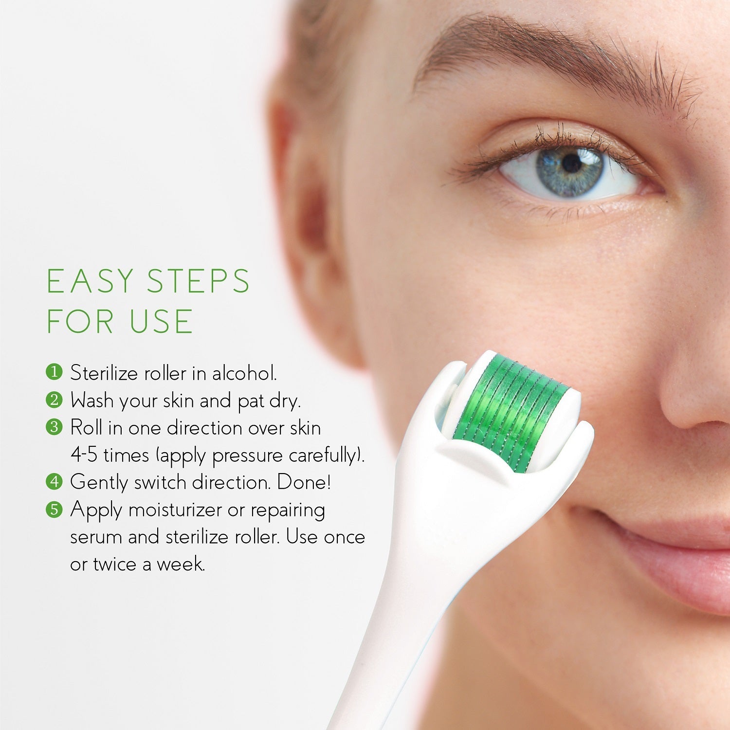 Micro Needle Derma Roller 0.5 mm-4