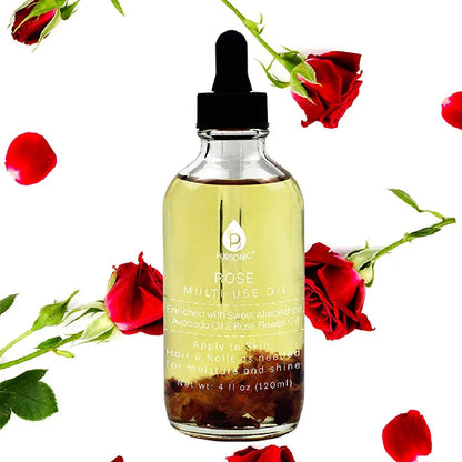 Rose flower Multi Use Body Oils 4 Oz-1