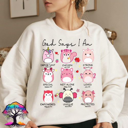 Valentine's Day- Plushies- God Says- Sweatshirt-0