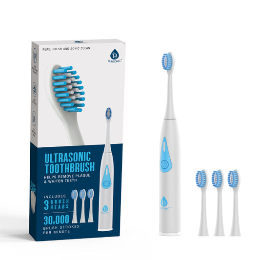 Triple-Head Electric Tooth Wizard - 30,000 Strokes Per a Minute-0