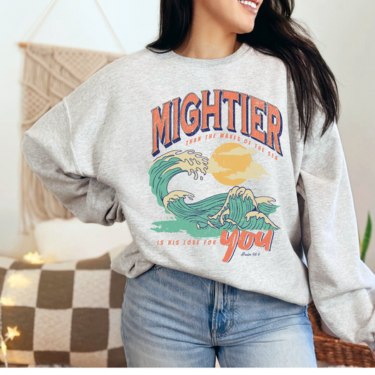 Christian Apparel- Mighter than- Sweater Style-0