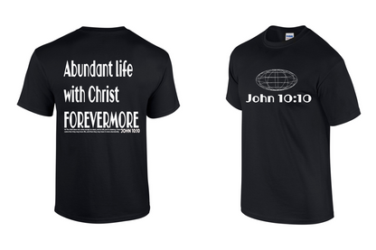 Abundant Life in Christ: New Beginnings Campaign Tshirt-1
