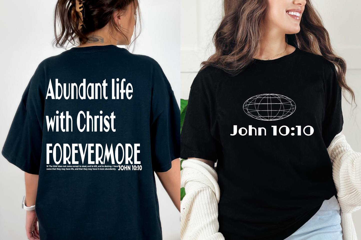 Abundant Life in Christ: New Beginnings Campaign Tshirt-0