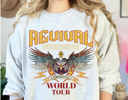 Christian Sweatshirt-Vintage Concert- Revival-0