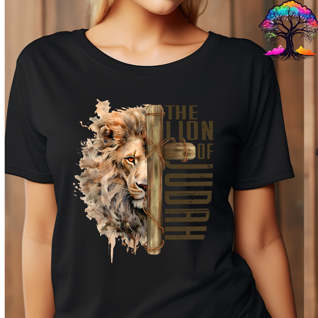 Christian- Lion of Judah- T-shirt-0