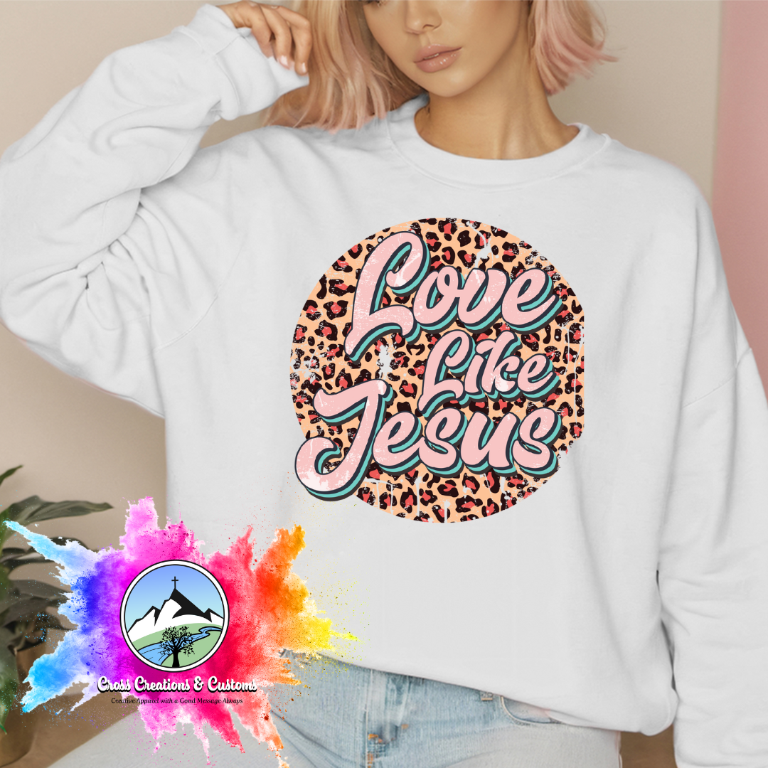 Christian-Love Like Jesus-Sweatshirt-0
