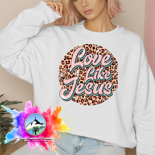 Christian-Love Like Jesus-Sweatshirt-0
