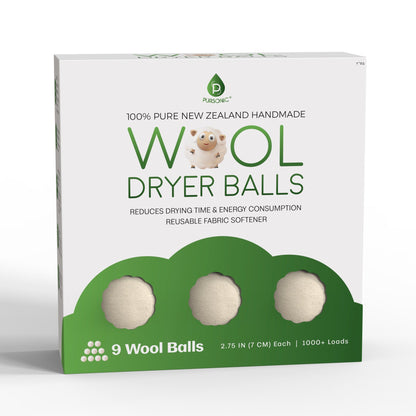 100% Pure New Zealand Wool Dryer Balls-7