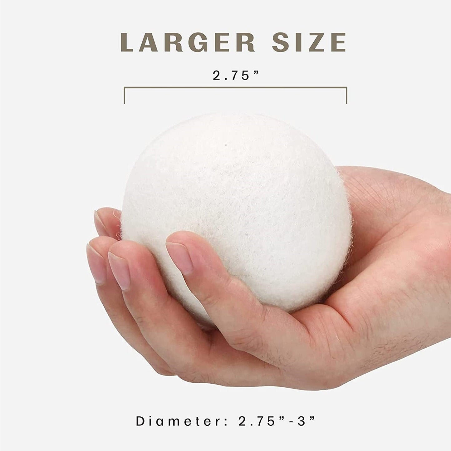 100% Pure New Zealand Wool Dryer Balls-4