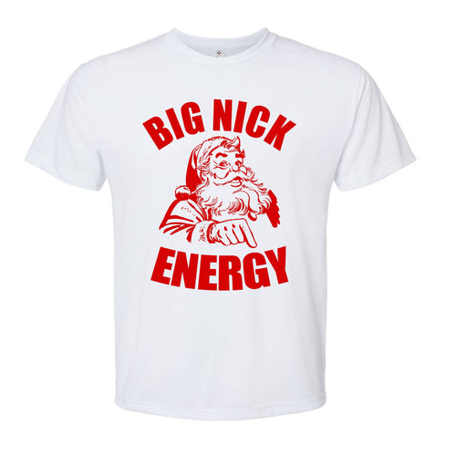 Big Nick Energy Funny Christmas / Ugly Xmas T-Shirt Men's-0