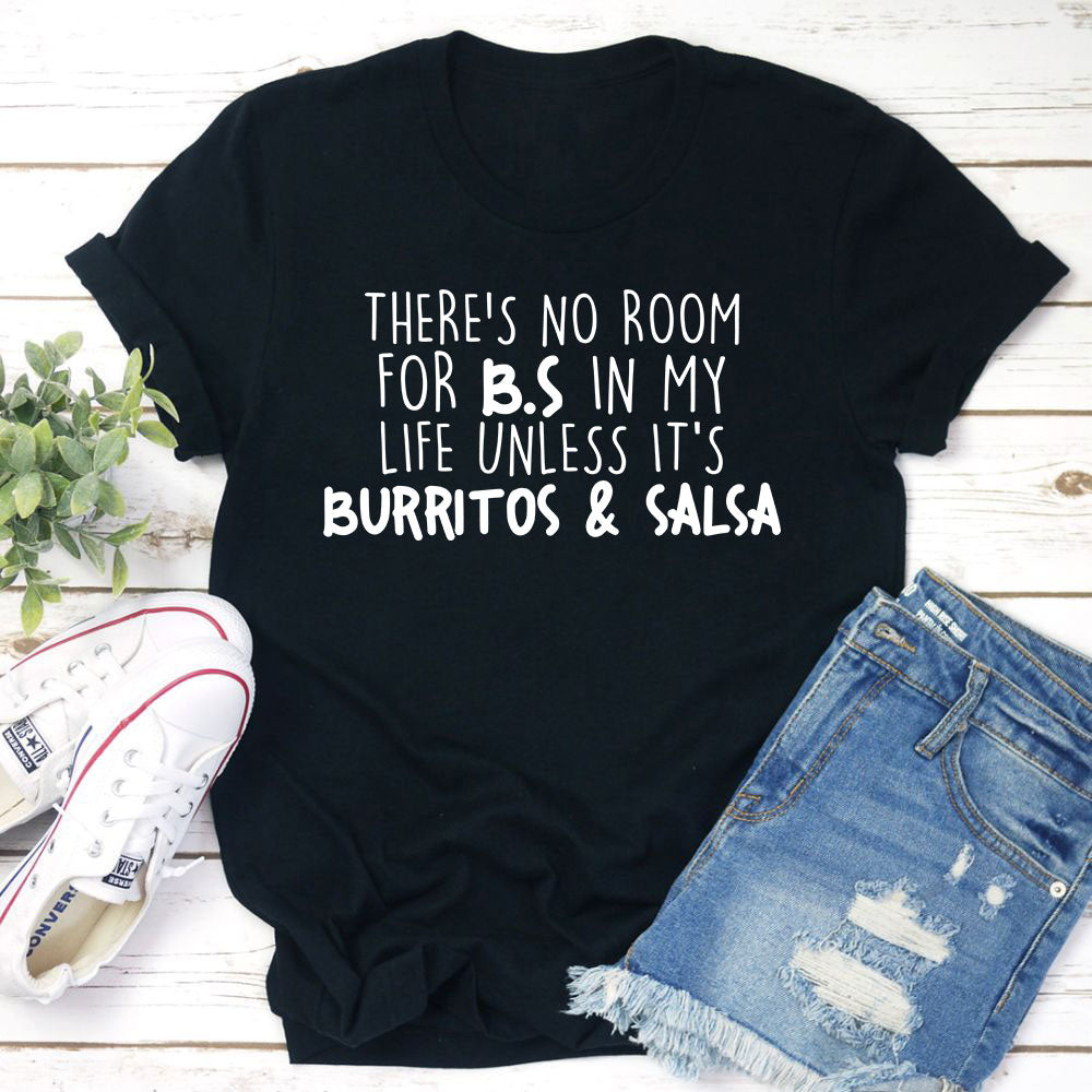 Burritos & Salsa T-Shirt-0