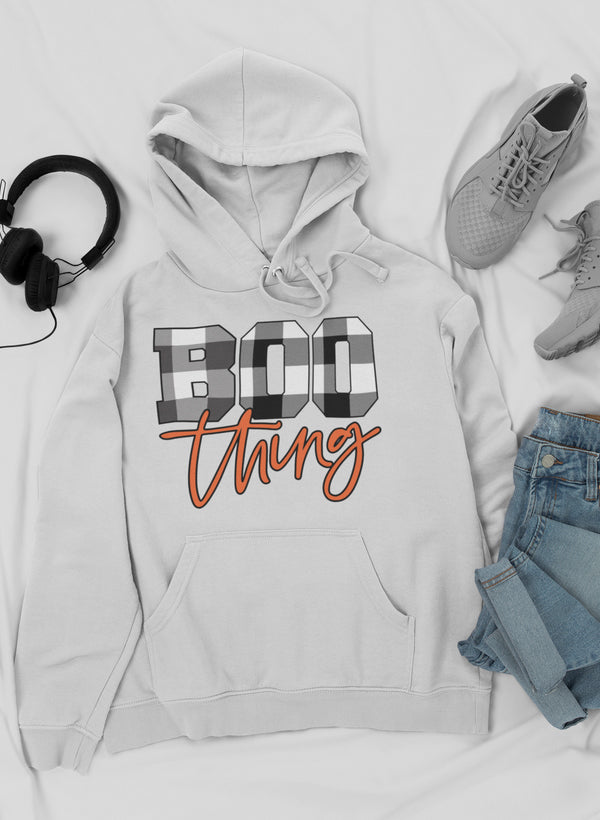 Boo Thing Hoodie Premium Fleece Warmth For Moms On The Go USA Made Cozy Everyday Wear