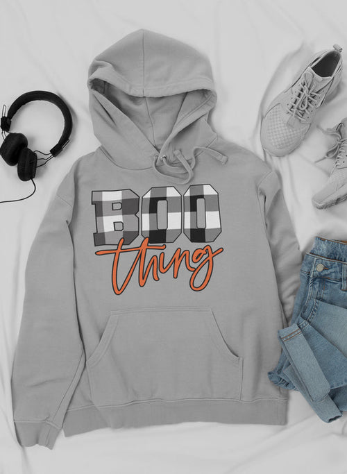 Boo Thing Hoodie Premium Fleece Warmth For Moms On The Go USA Made Cozy Everyday Wear