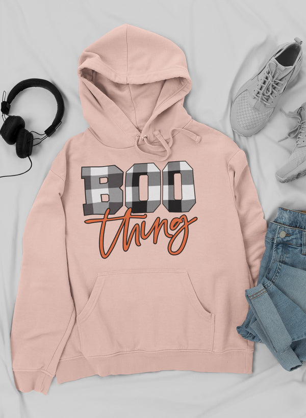 Boo Thing Hoodie Premium Fleece Warmth For Moms On The Go USA Made Cozy Everyday Wear