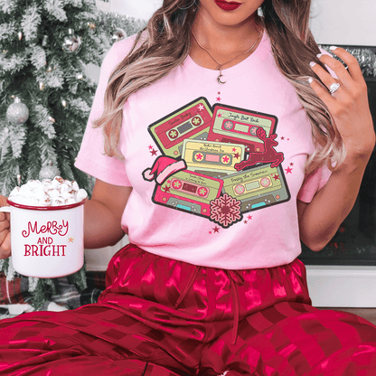 Christmas Cassettes Tee-2