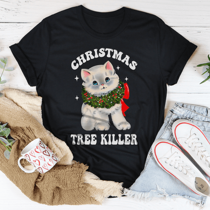 Christmas Tree Killer Tee-0