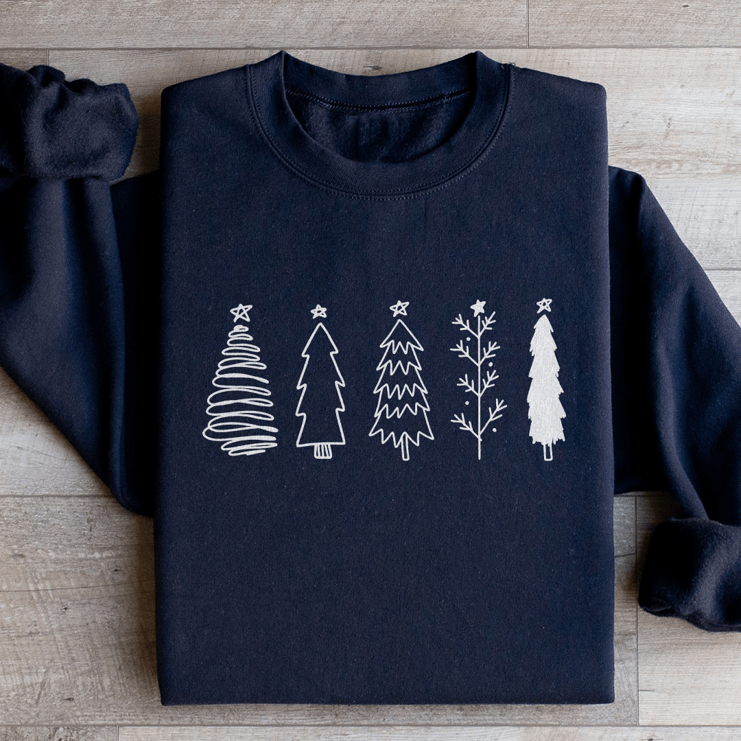 Christmas Trees Sweatshirt-1