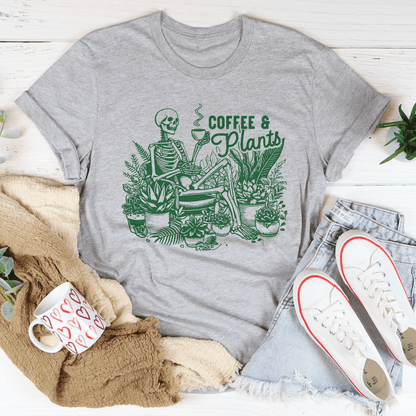 Coffee And Plants Tee-1