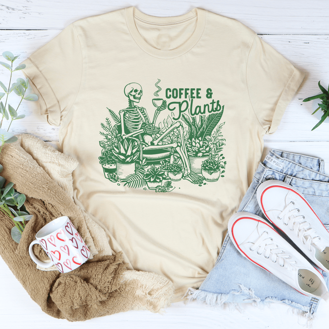 Coffee And Plants Tee-2
