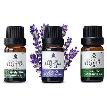 3 pack of 100% Pure Essential Oils (Eucalyptus, Lavender & Tea Tree)-1