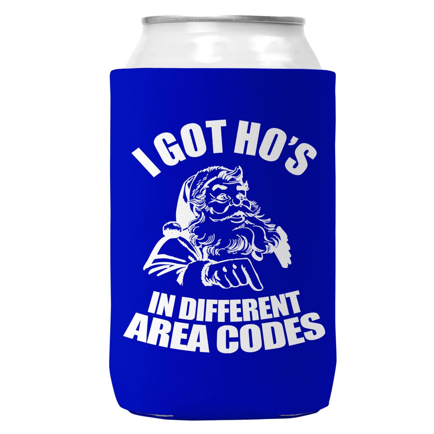 I Got Ho's In Different Area Codes Can Coozie for Christmas-1