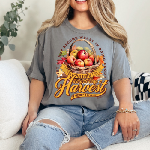 Boutique Brand- Fall Collection- Harvest- Christian Tshirt-0