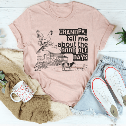 Grandpa Tell Me About The Good Ole Days T-Shirt-2